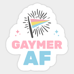 Gaymer AF Sticker